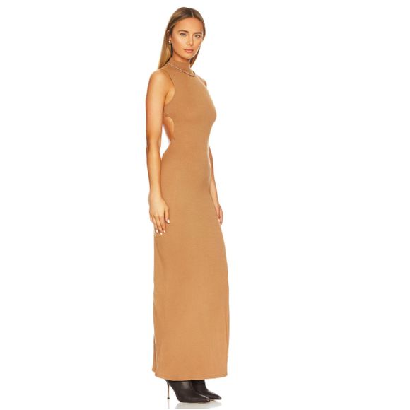 NWOT -  L*Space Chandler Dress in Camel - Women's size XL - Picture 3 of 8